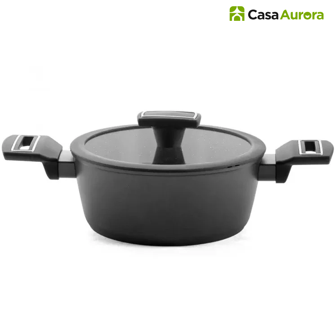 Kit Completo Antiaderente – 5 Panelas + Panela de Pressão Indução + 10 Utensílios de Brinde