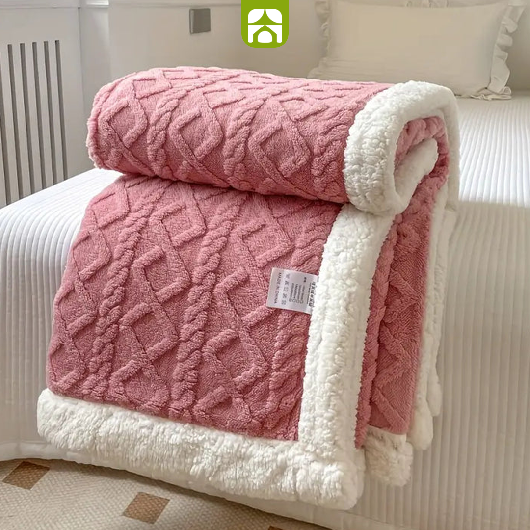 Manta Sherpa Dupla Face Glamour – Compre 2 e Leve 4