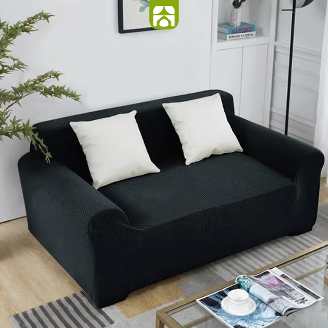 Conjunto Capa de Sofá Universal Impermeável + 4 Capas de Almofadas Premium