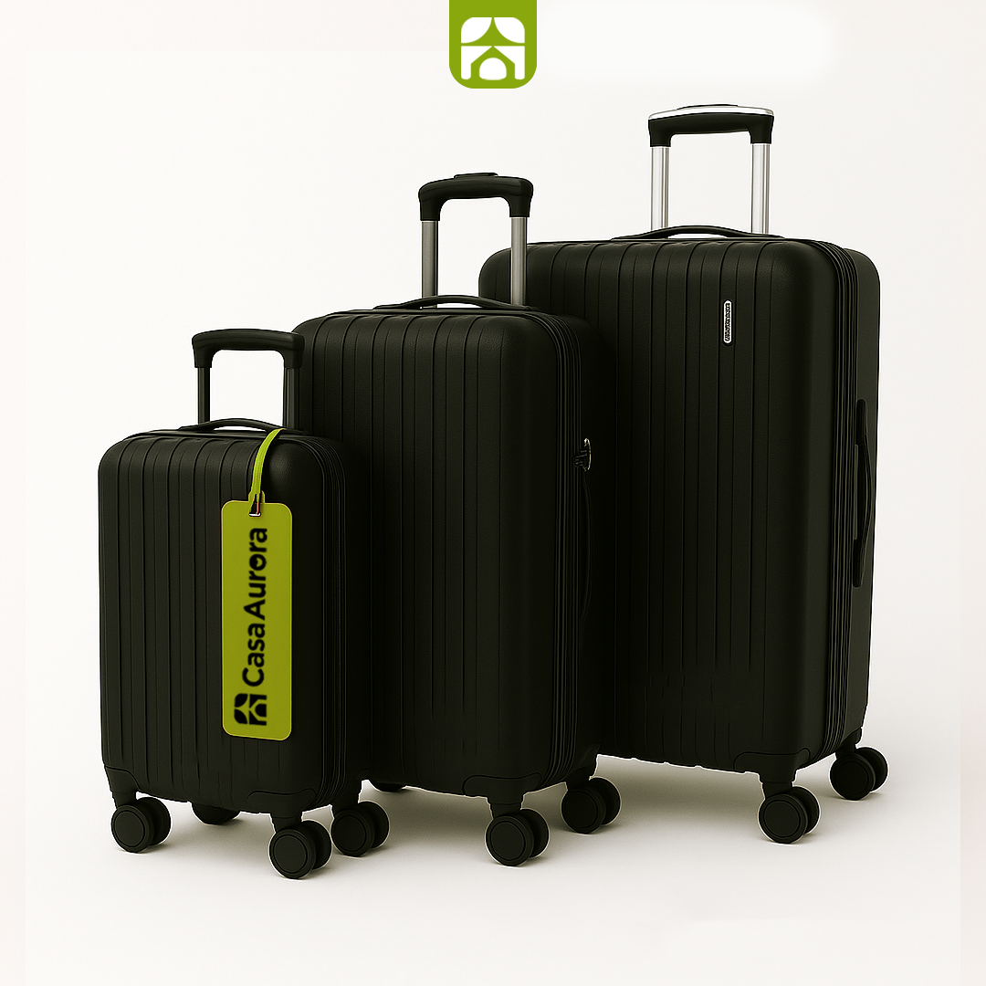 Kit de Malas de Viagem Premium – Compre 1 Leve 3 | Garantia de 1 Ano