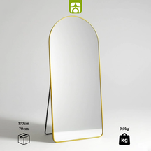 Espelho Decorativo Corpo Inteiro com Suporte — Design Pinterest