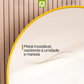 Espelho Decorativo Corpo Inteiro com Suporte — Design Pinterest