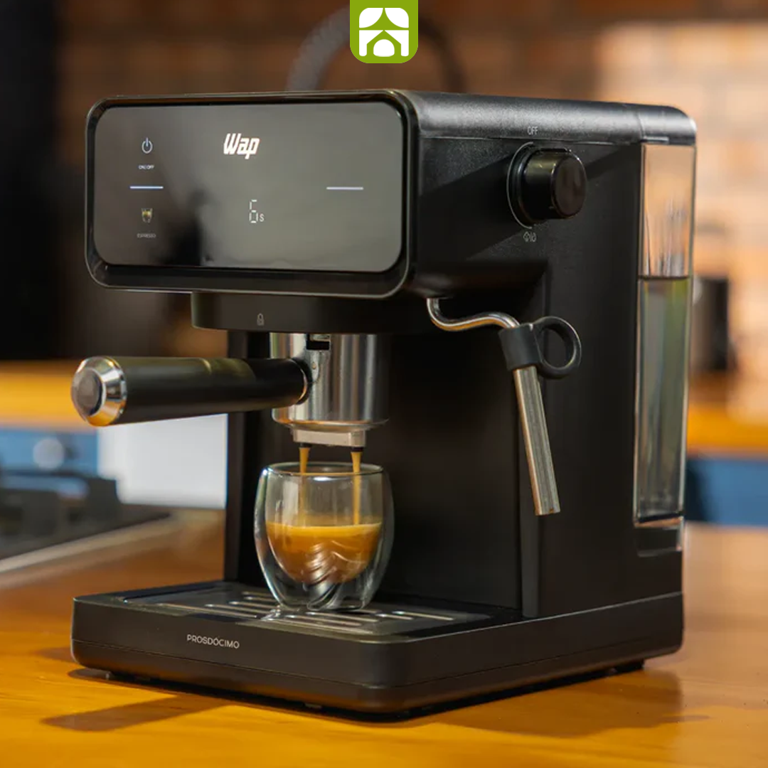 Cafeteira Espresso Digital Wap Aroma Prime + 4 Xícaras de Brinde