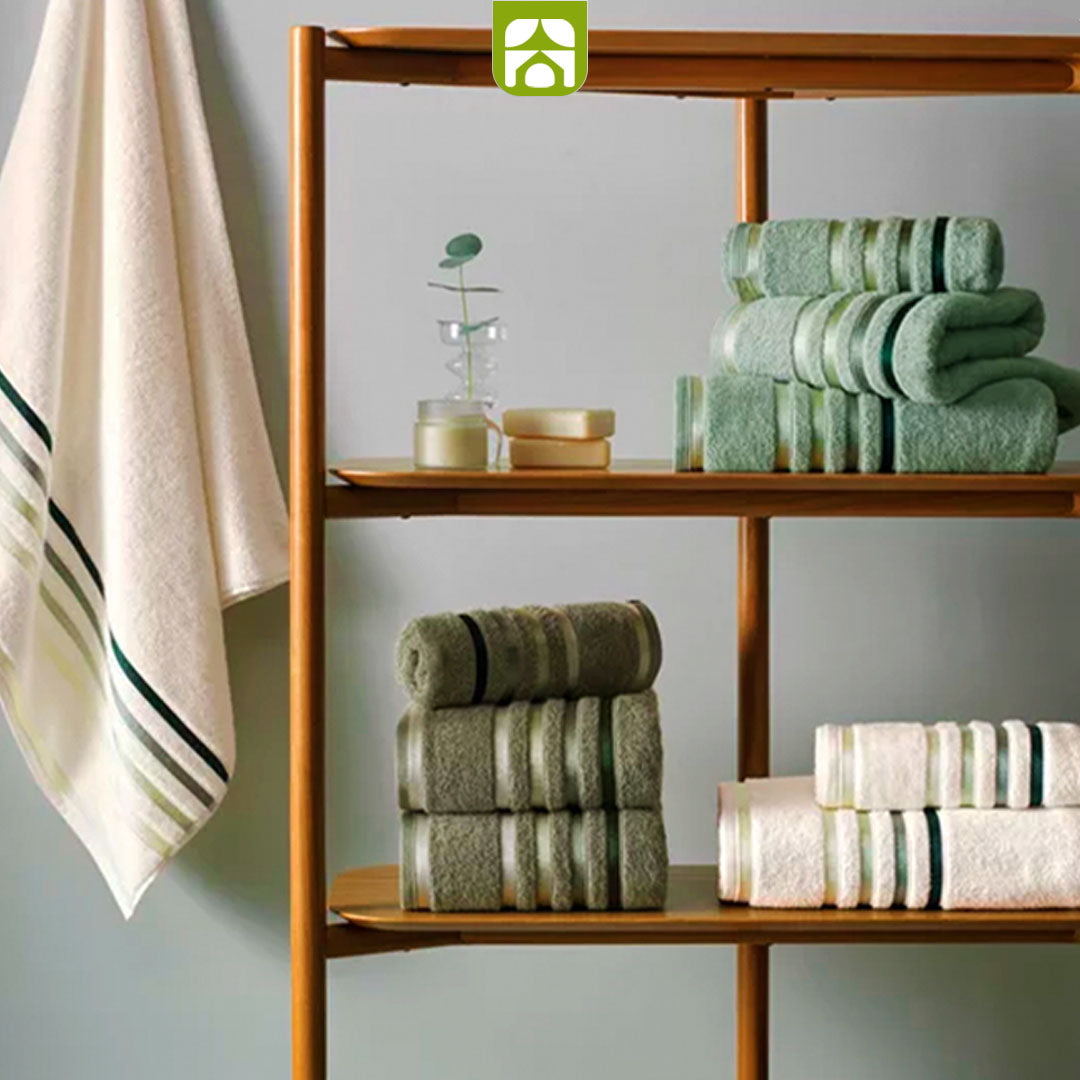 Kit com 15 Toalhas Super Banhão de Alta Maciez e Absorção + 5 Toalhas de Rosto de Brinde